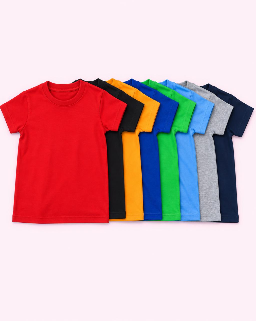 Camisetas de color