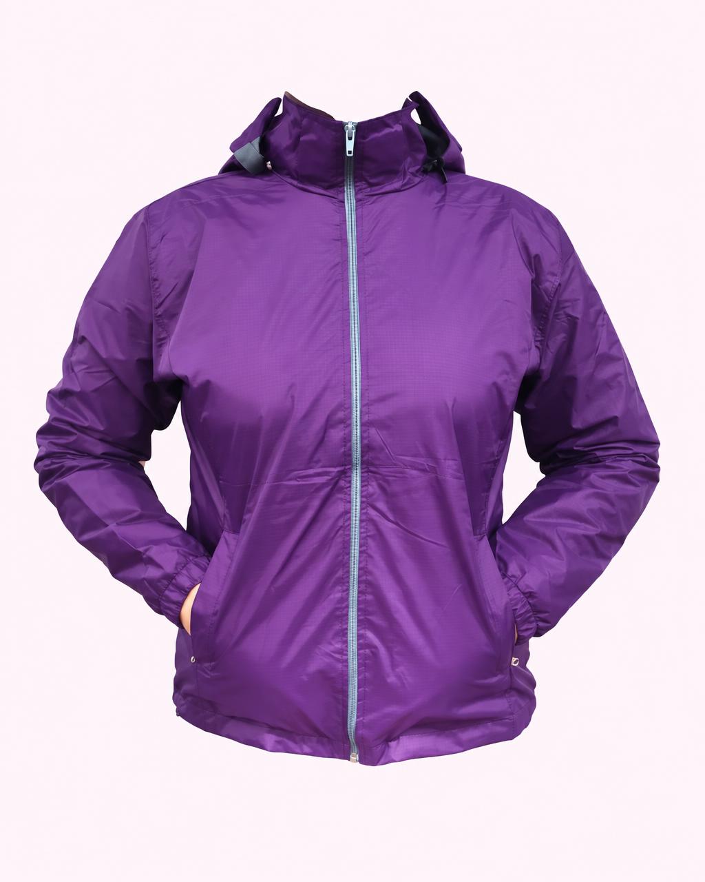 Cortaviento morado