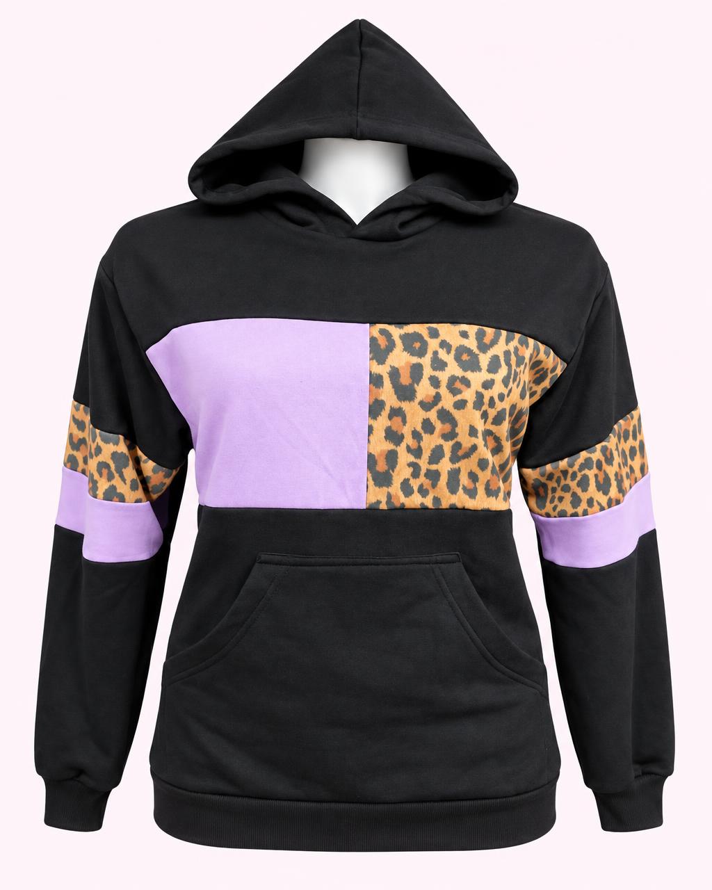 Polerón leopardo negro